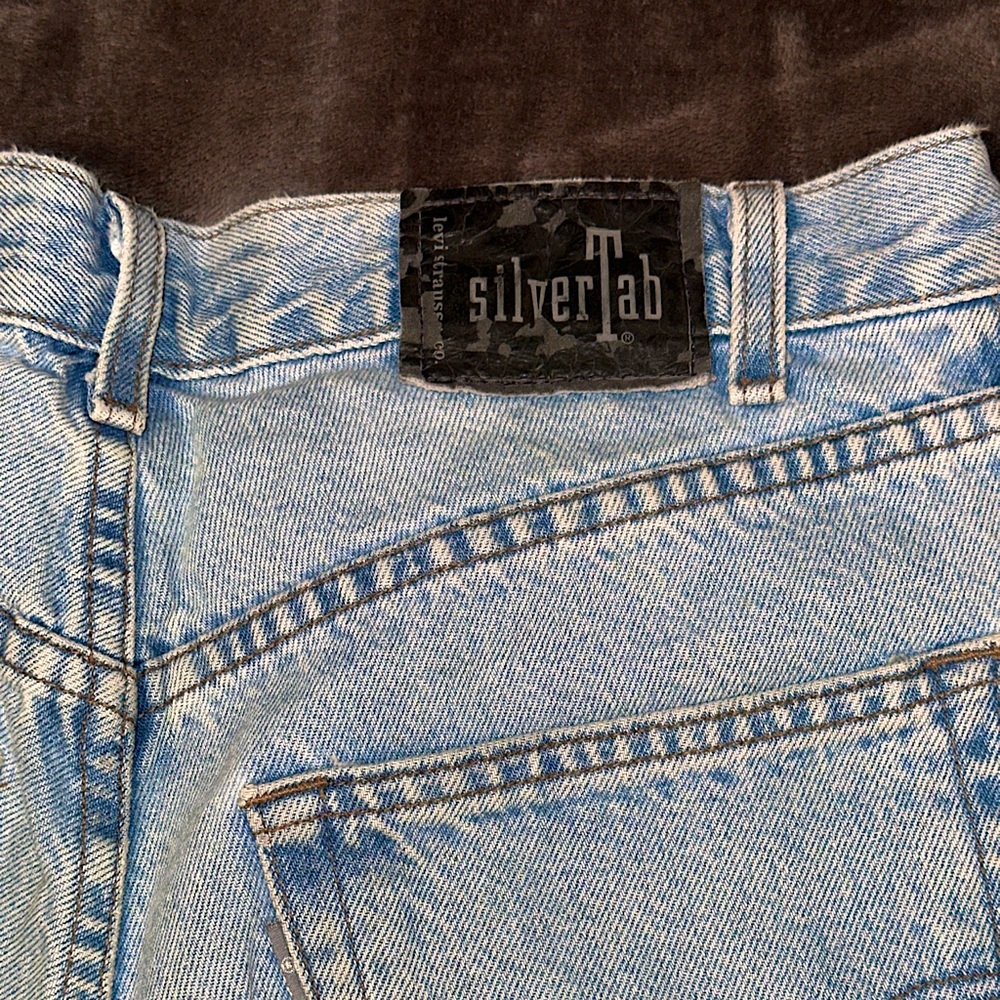 Authentic vintage Levi’s silver tab jeans